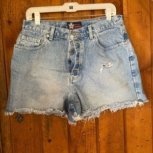 VINTAGE old navy cut off shorts